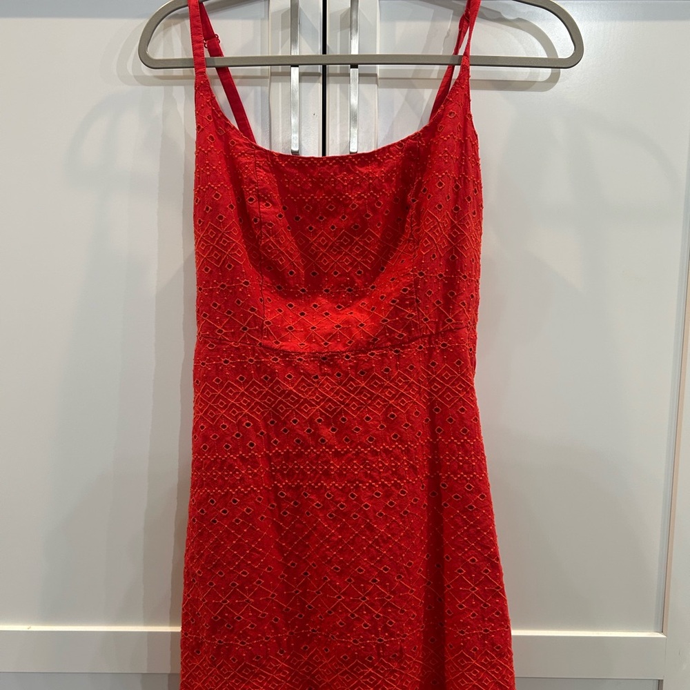 Red Sundress with Pockets